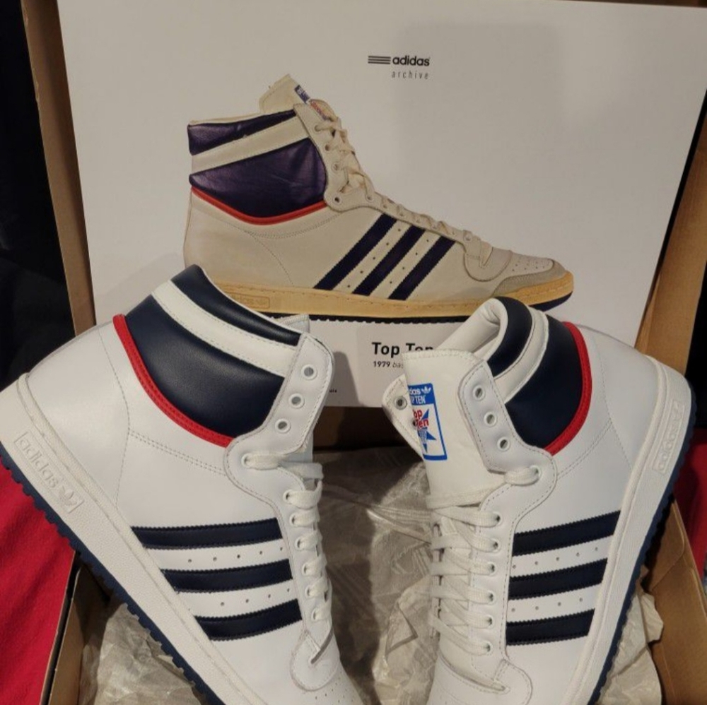 SOLD!! Mens Adidas Top Ten 40th Anniversary 2019 Size 11.5